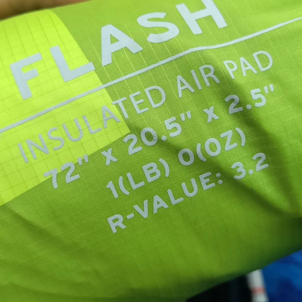 sleeping pad REI Brand FLASH insulated air sleeping pad - Picture 6 of 9